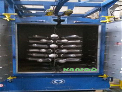 Machine rotatoire de grenaillage de crochet pour l'ébavurage en aluminium de préparation de surface de pièces